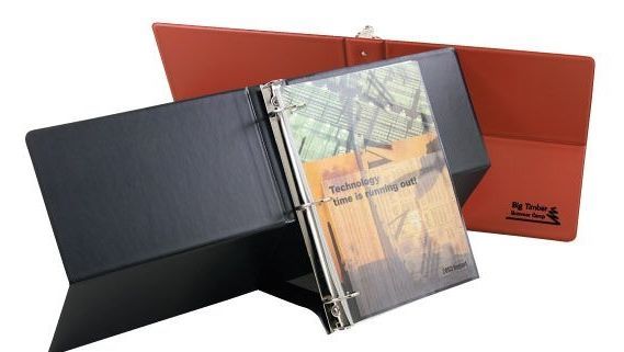 Executive Easel Split Back Binder Letter Size